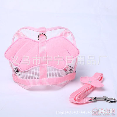 【寧寧日用品歐美爆款天使裝廠家直銷一件也批發(fā)胸背帶套裝牽引胸背帶HYP007】義烏市寧寧日用品廠 - 產(chǎn)品庫